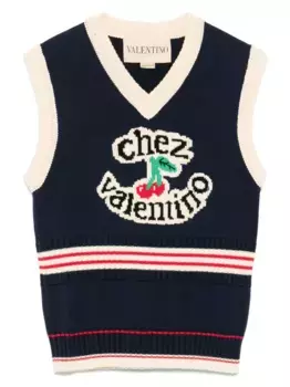 Жилет Chez VALENTINO GARAVANI, синий