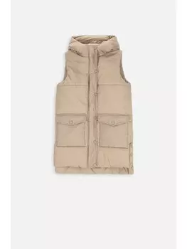 Жилет Coccodrillo gesteppte Weste, бежевый