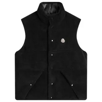 Жилет Colbricon Teddy из флиса Moncler, черный