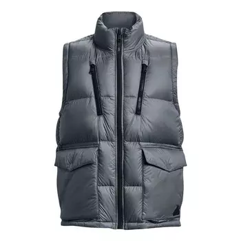 Жилет coldgear infrared down vest 'grey' Under Armour, серый