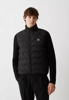 Жилет Colmar Originals СТЕГАНЫЙ ЭФФЕКТ, черный