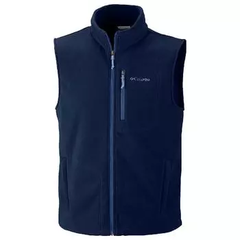 Жилет Columbia Men Blue Fast Trek Fleece, темно-синий