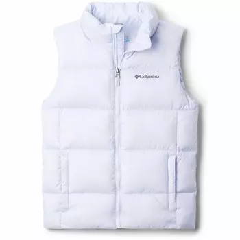 Жилет Columbia Puffect Heavyweight для девочек 4–18 лет, цвет Snowdrift