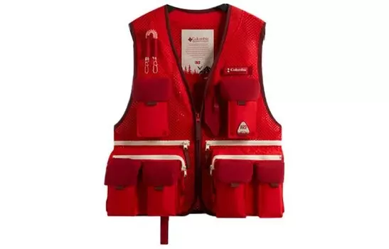 Жилет Columbia X Columbia Co-brand унисекс красный Kith