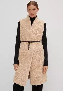 Жилет comma, бежевый