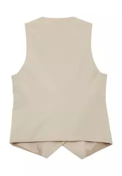 Жилет Con Bottoni Calliope, бежевый