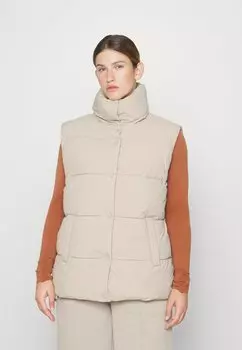 Жилет Cotton On Body ЖИЛЕТ-ПУХОВИК MOTHER, цвет white pepper