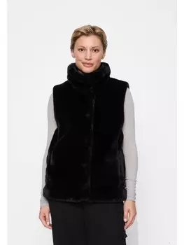 Жилет COVERED Kunstfellweste L70046CO, черный