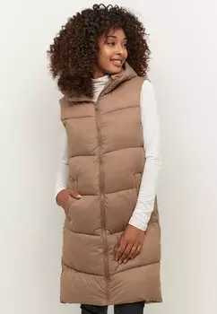 Жилет Cream CRLORA LONG, цвет portabella