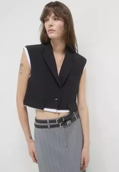 Жилет CROP BITESSUTO Calliope, черный