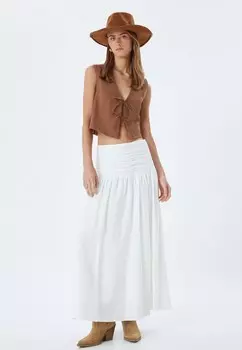 Жилет CROP Koton, коричневый