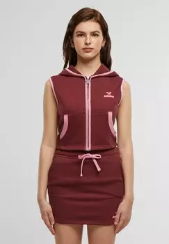 Жилет CROPPED ZIP FELICIOUS, красный