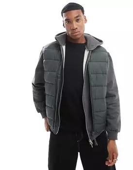 Жилет цвета хаки River Island
