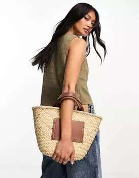 Жилет цвета хаки с пуговицами спереди ASOS