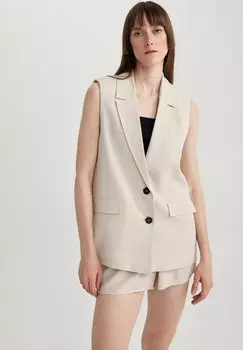 Жилет DeFacto, бежевый