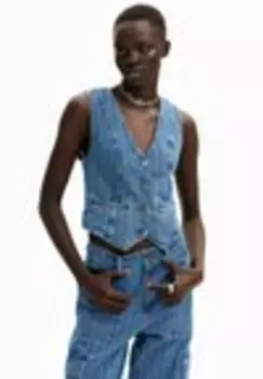 Жилет Desigual, синий