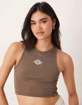 Жилет Dickies Powers коричневого цвета — эксклюзивно для Asos