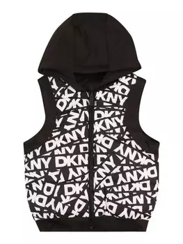 Жилет DKNY Vest, черный/белый