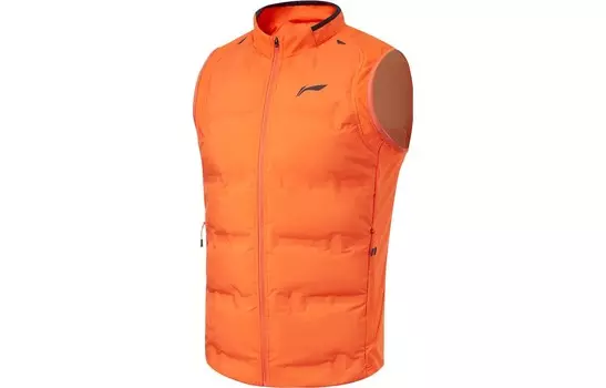 Жилет для бега мужской Cinnabar Oranges Lining