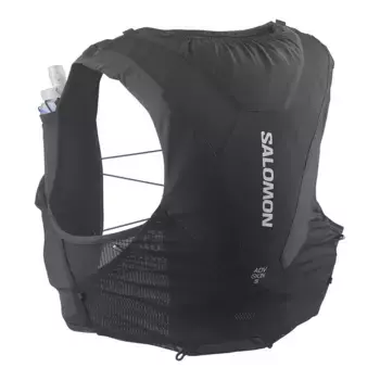 Жилет для бега Salomon ADV SKIN 5 Unisex с бутылками в комплекте, черный