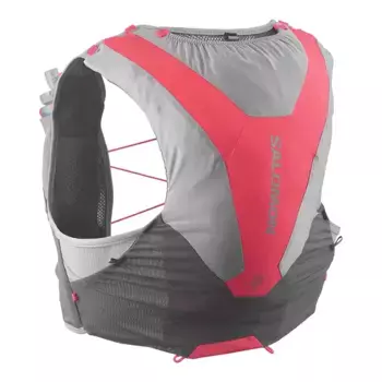 Жилет для бега унисекс ADV SKIN 5 с флаконами в комплекте Salomon, серый