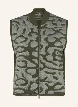 Жилет для бега Y-3, оливковый
