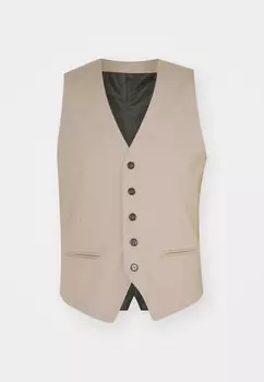 Жилет для костюма MENS WAISTCOAT FOR SUIT SLIM FIT Lindbergh, цвет mottled beige