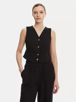 Жилет для костюма стандартный крой Caia 10333795 Vero Moda, черный