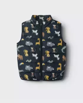 Жилет для мальчика name it, тёмно-синий