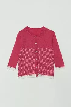 Жилет для маленьких девочек с длинными рукавами и пуговицами спереди JackandRoy