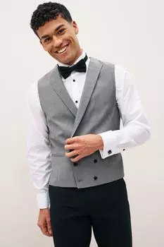 Жилет для утреннего костюма Next, серый