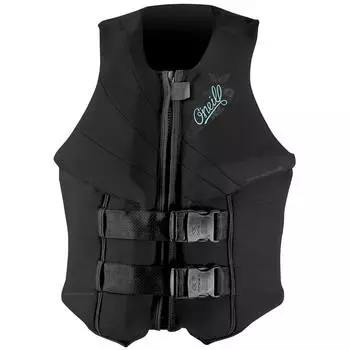 Жилет для вейкбординга женский O'Neill Siren USCG 2022, черный