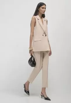 Жилет DOPPIOPETTO Calliope, бежевый