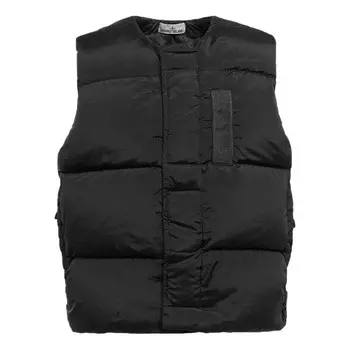 Жилет down vest 'black' Stone Island, черный