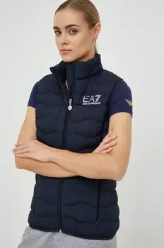 Жилет EA7 Emporio Armani, темно-синий