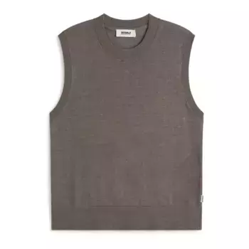 Жилет Ecoalf Melia, коричневый