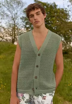 Жилет EDIT REGULAR FIT Next, зеленый