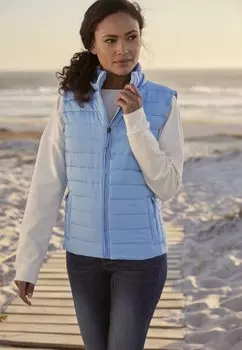 Жилет Elbsand, голубой