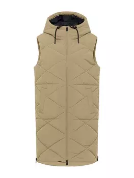 Жилет ELBSAND, серо-коричневый