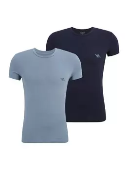Жилет Emporio Armani Undershirt, цвет marine blue/dusty blue