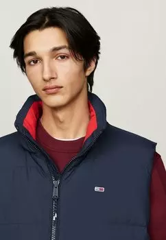Жилет ESSENTIAL Tommy Jeans, темно-синий