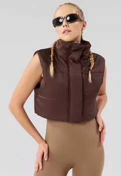 Жилет Even&Odd, цвет brown