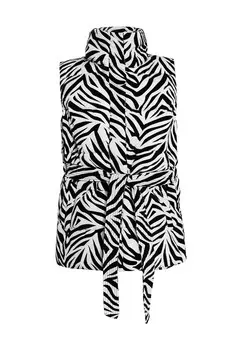 Жилет faina Vest, черный/белый
