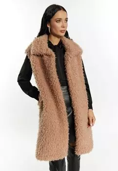 Жилет faina, винтажный розовый