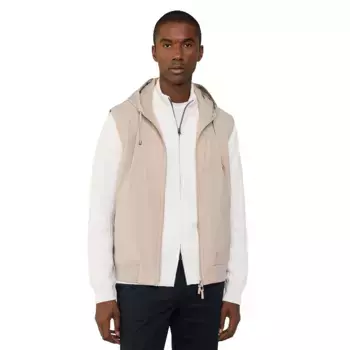 Жилет Faonnable FM750077, бежевый