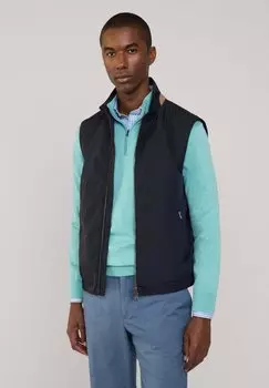 Жилет Faonnable, темно-синий