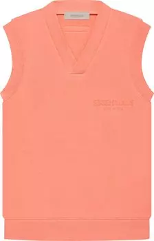 Жилет Fear of God Essentials V Neck Vest 'Coral', оранжевый