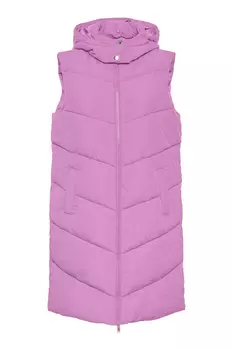Жилет - Фиолетовый - Пуховик PIECES