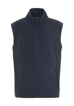Жилет флисовый Джим03, воротник стойка, теплоизоляционный, мужской moorhead, цвет Black Iris