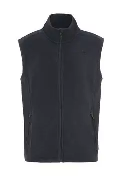 Жилет флисовый Джим03, воротник стойка, теплоизоляционный, мужской moorhead, цвет Black Beau